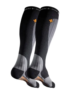 Therm-ic Dissent Ski GFX Compression GENUFLEX - Easy-on + Padding | SNOW socks Cheap