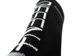 Therm-ic Dissent Supercrew Comp Nano 8" - Ultimate Breathability Bike sock MTB Clearance