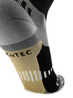 Therm-ic Dissent Supercrew Comp Nano + Cu 8" - Ultimate Breathability Bike sock Outlet