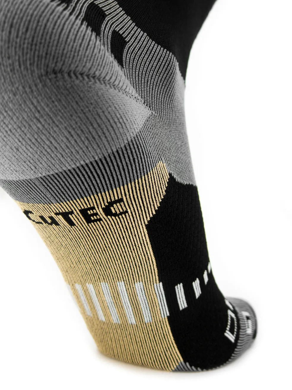 Therm-ic Dissent Supercrew Comp Nano + Cu 8" - Ultimate Breathability Bike sock Outlet