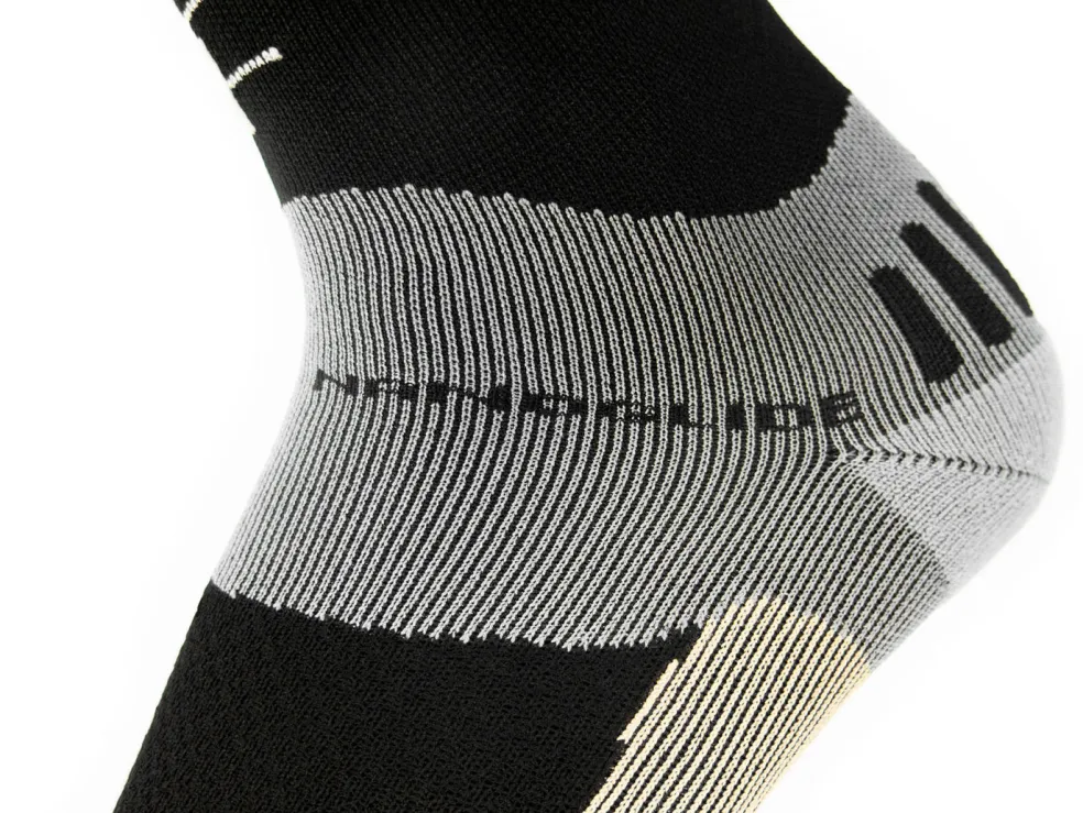 Therm-ic Dissent Supercrew Comp Nano + Cu 8" - Ultimate Breathability Bike sock Outlet