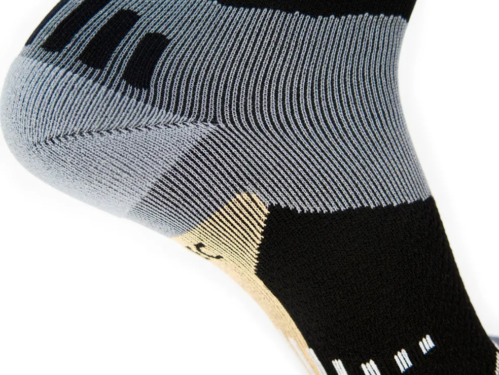 Therm-ic Dissent Supercrew Comp Nano + Cu 8" - Ultimate Breathability Bike sock Outlet