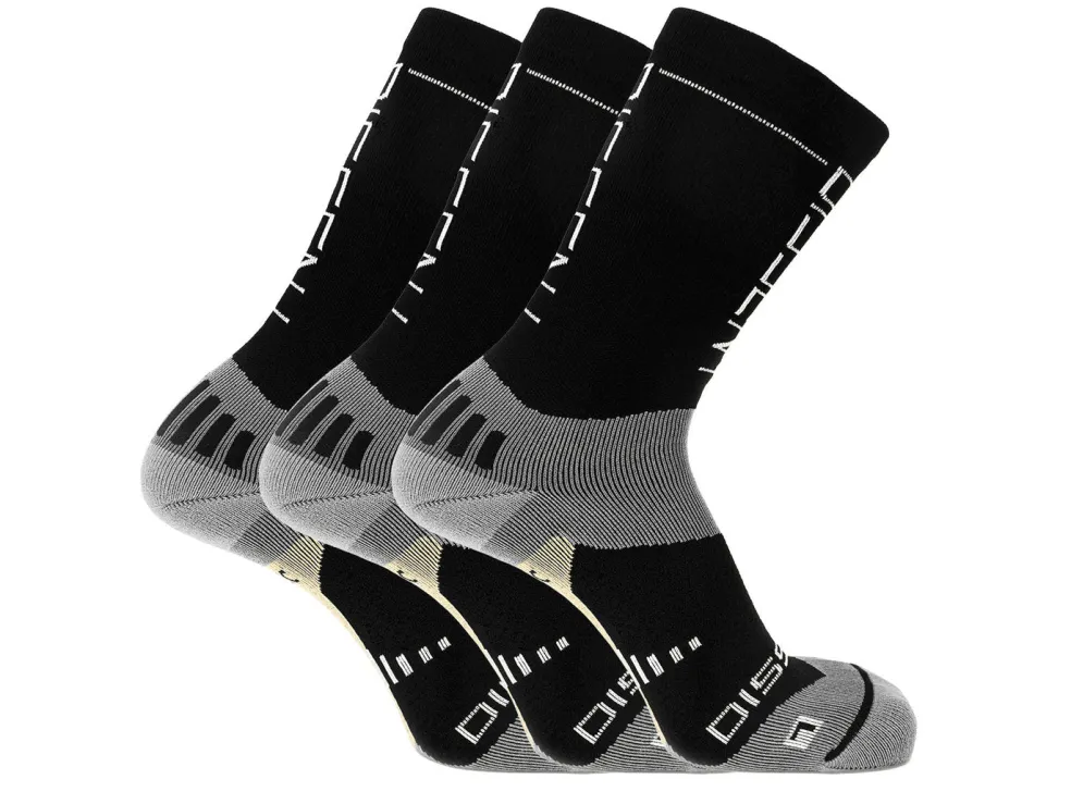 Therm-ic Dissent Supercrew Comp Nano + Cu 8" - Ultimate Breathability Bike sock Outlet