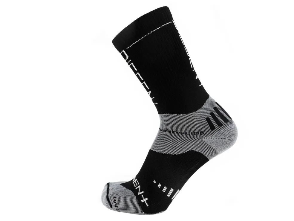 Therm-ic Dissent Supercrew Comp Nano 8" - Ultimate Breathability Bike sock MTB Clearance