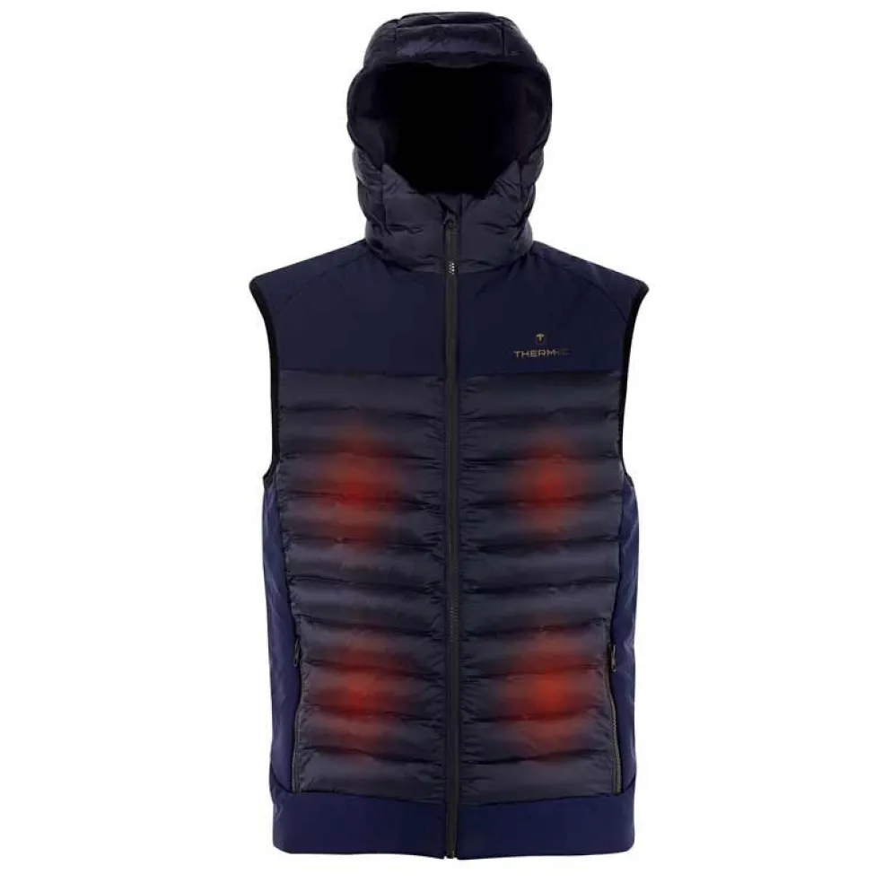 Therm-ic Heated jacket - Powervest Urban men navy blue Black Outlet