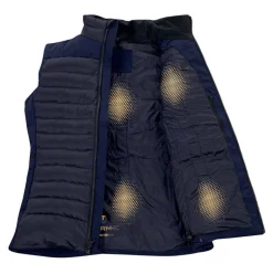 Therm-ic Heated jacket - Powervest Urban women navy blue Black Online