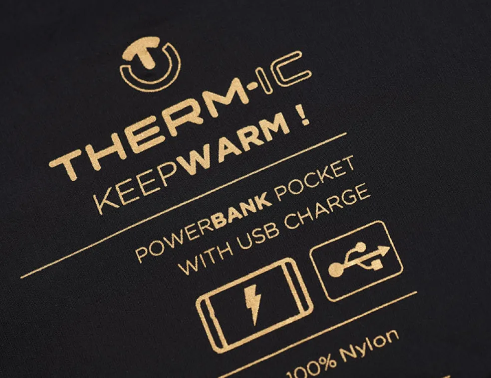 Therm-ic Heated jacket men black Fashion