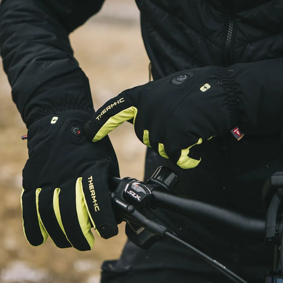 Therm-ic Heated outdoor gloves - Powergloves Light+ Black Flash Sale