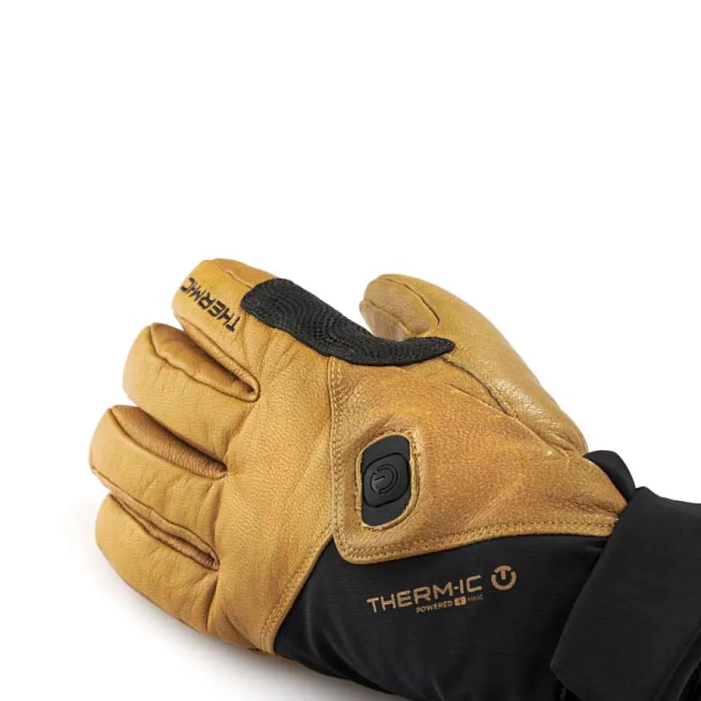 Therm-ic Heated ski gloves - Freeride Ultra Heat gloves BLK/CML New