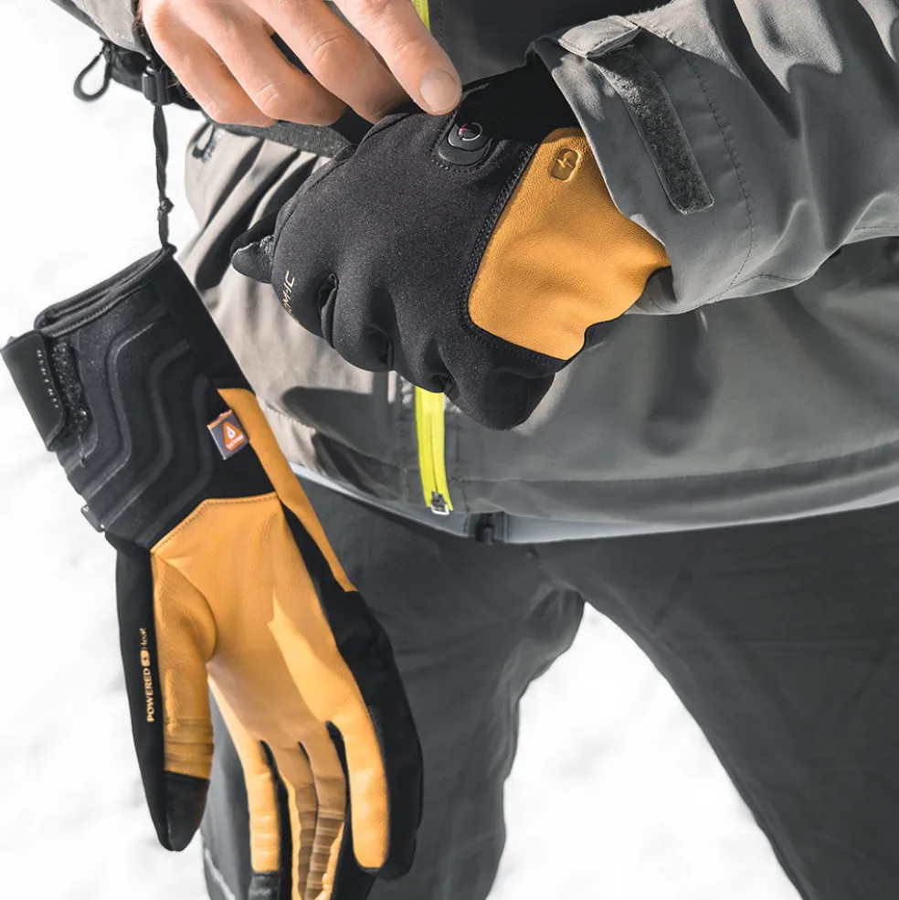 Therm-ic Heated ski gloves - Powergloves Ski Light BLK/CML Store