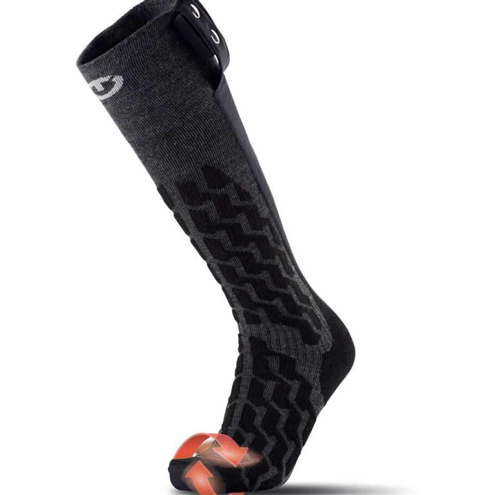 Therm-ic Heated ski socks - Powersocks Heat Fusion Uni - unisex Black Cheap