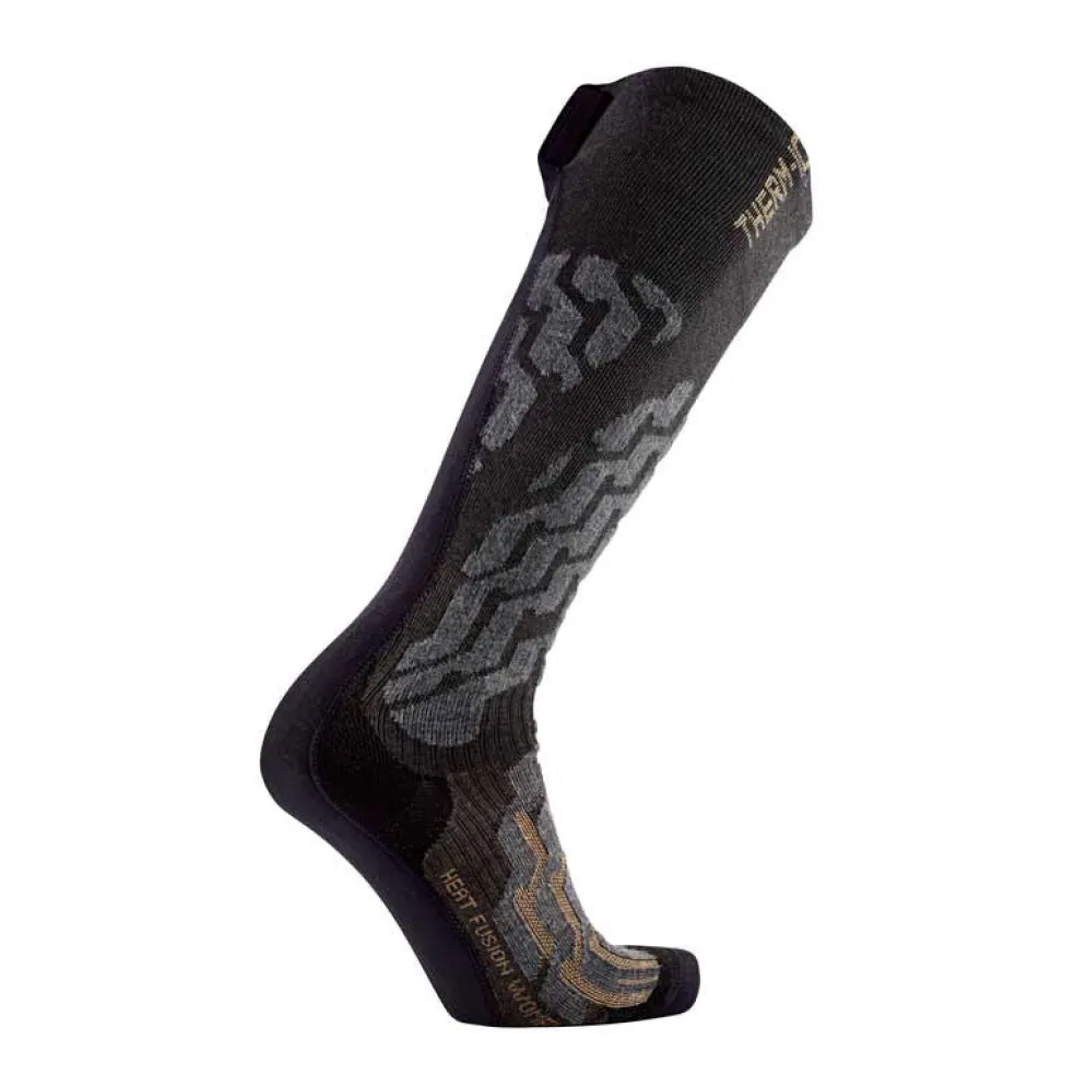 Therm-ic Heated ski socks - Powersocks Heat Fusion women Grey Online