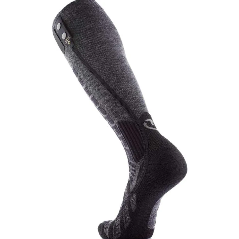 Therm-ic Heated ski socks - Ultra Warm Comfort S.E.T® Black Hot