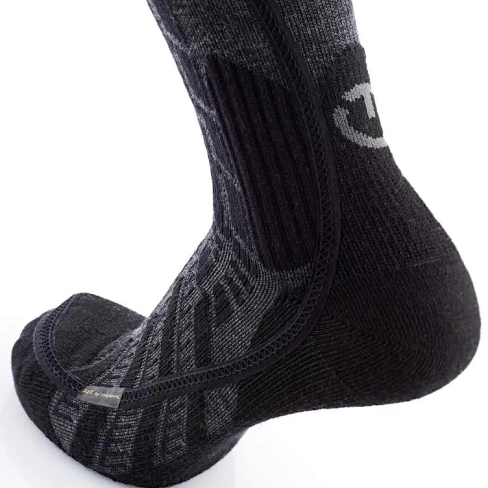 Therm-ic Heated ski socks - Ultra Warm Comfort S.E.T® Black Hot