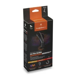 Therm-ic Heated ski socks - Ultra Warm Performance S.E.T® Grey Online
