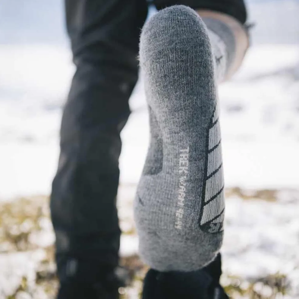 Therm-ic Set of 2 pairs - Trekking socks - Trekking Warm Crew unisex grey/light Fashion
