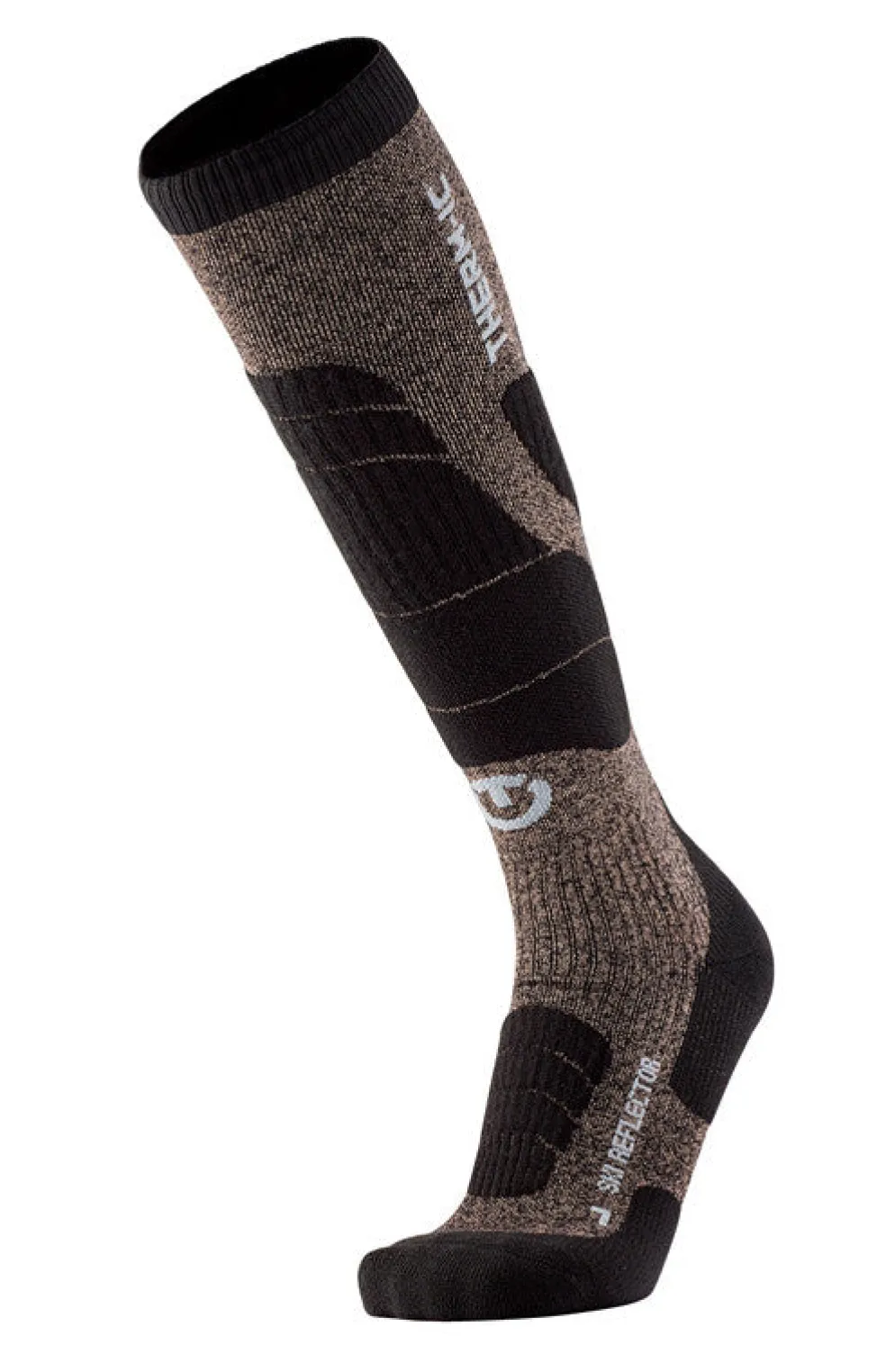 Therm-ic Ski Socks - Ski Merino Reflector unisex BLK/GO Cheap