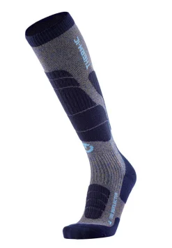 Therm-ic Ski Socks - Ski Merino Reflector men BL/GO Flash Sale