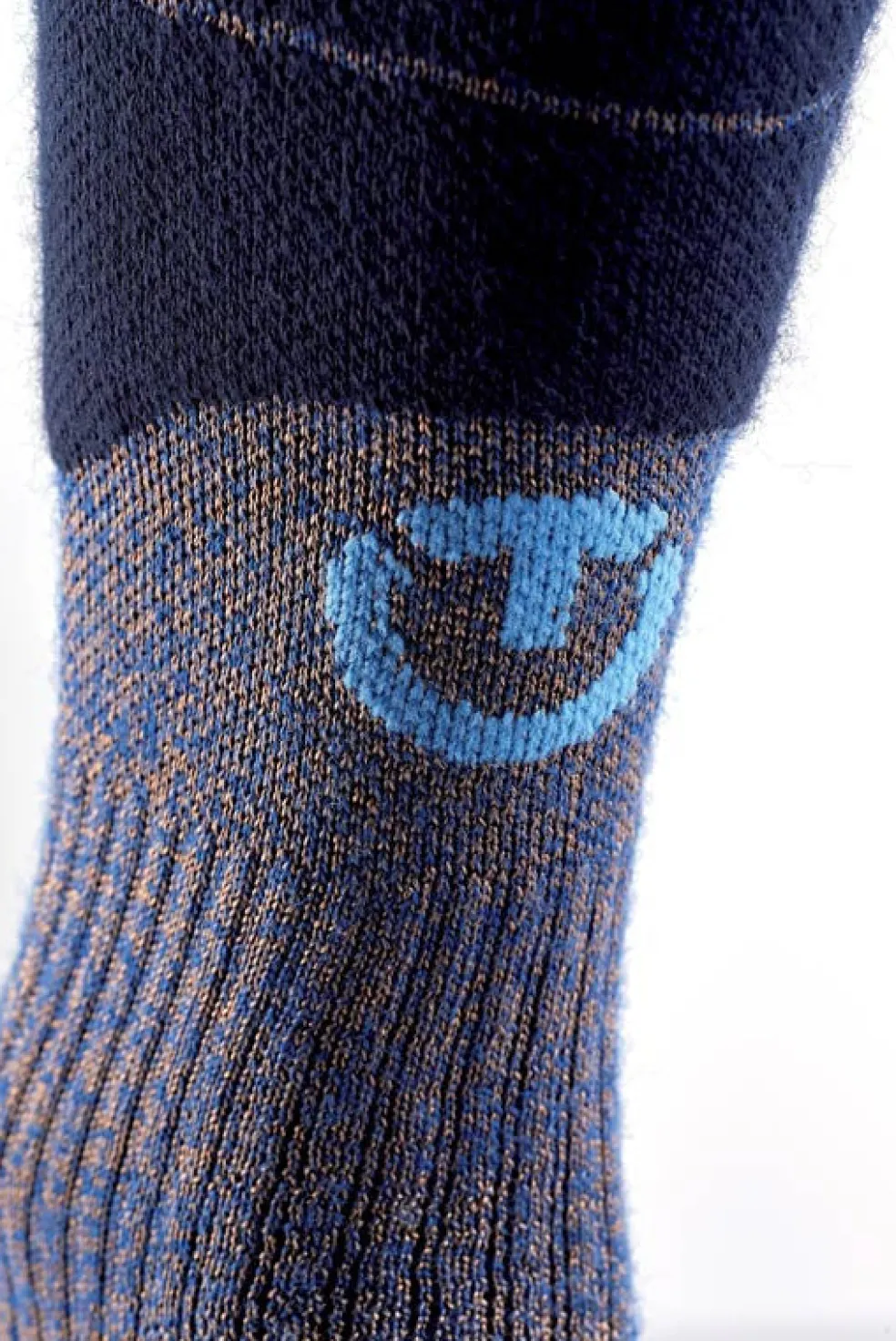 Therm-ic Ski Socks - Ski Merino Reflector men BL/GO Flash Sale