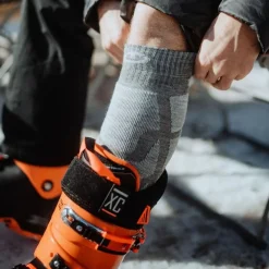Therm-ic Ski Socks - Ski Warm BK/GR Flash Sale