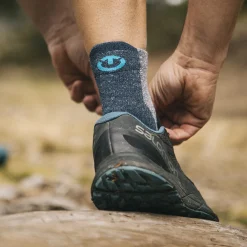 Therm-ic Trekking socks - Trekking Ultracool Linen Ankle unisex GRY/NAV Outlet